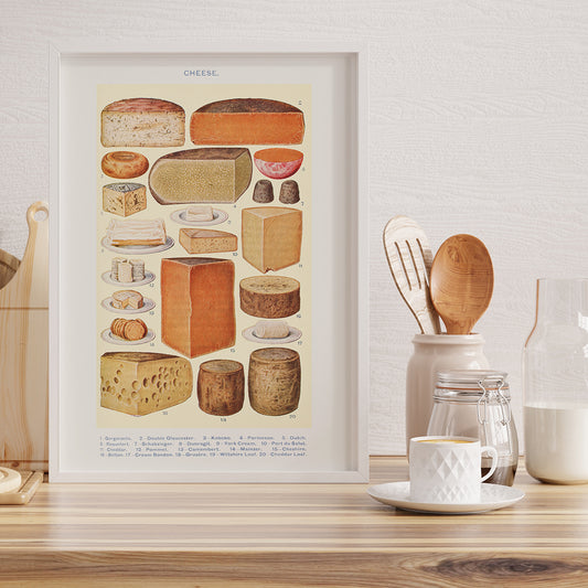 , framed and displayed in home decor