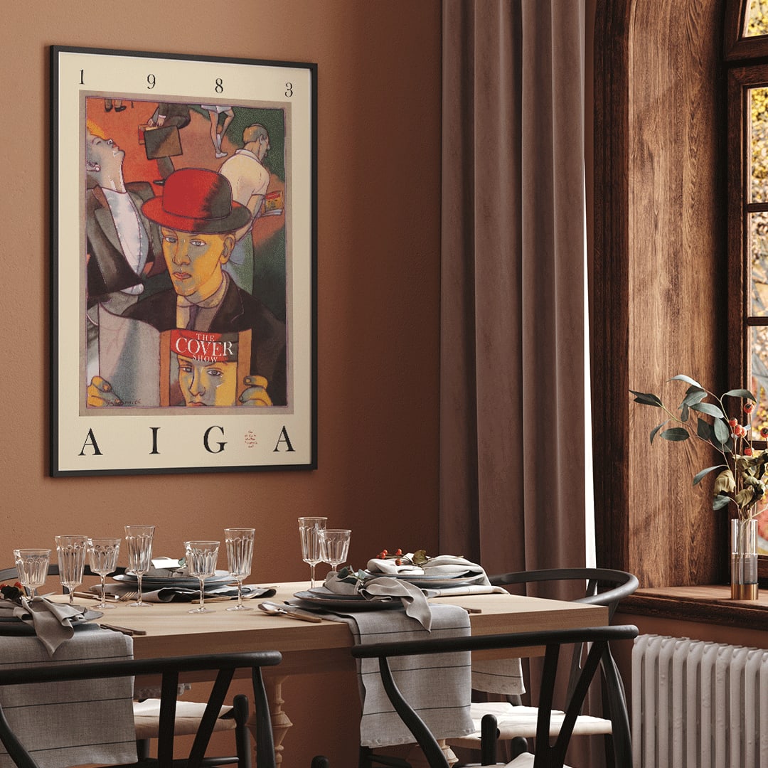 , framed and displayed in home decor