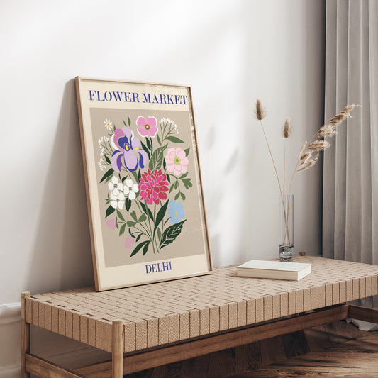 , framed and displayed in home decor