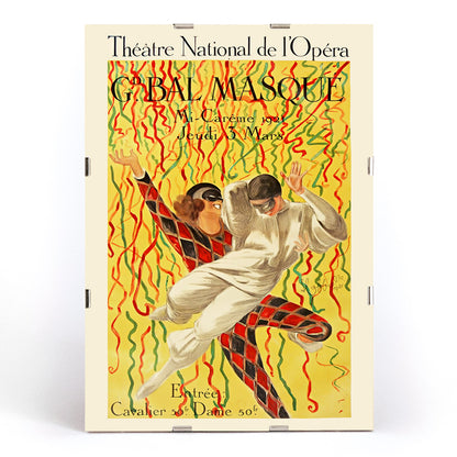 , framed and displayed in modern living room decor