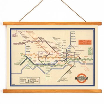 , with wooden magnetic frame on white background