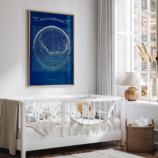 , framed and displayed in home decor