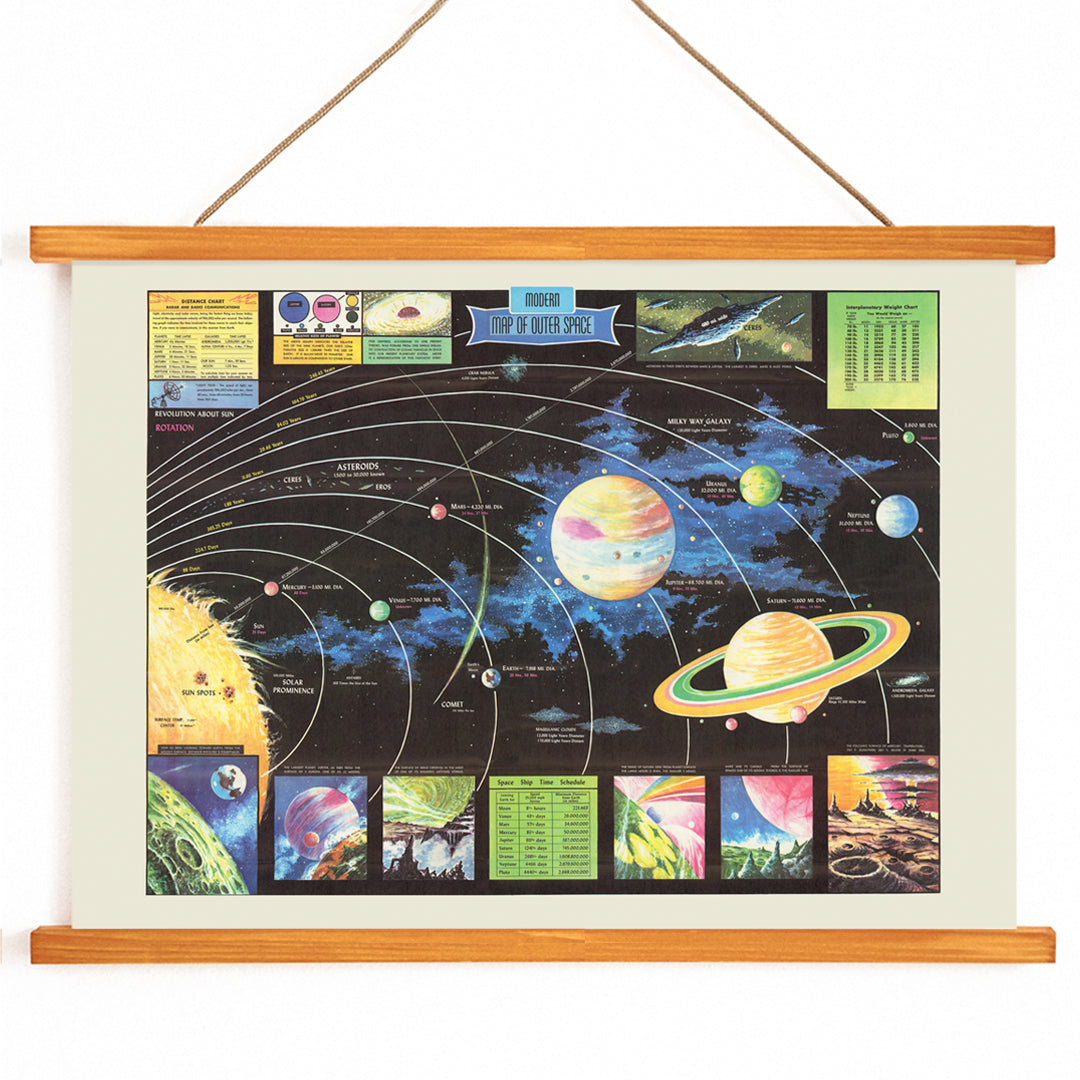 , with wooden magnetic frame on white background