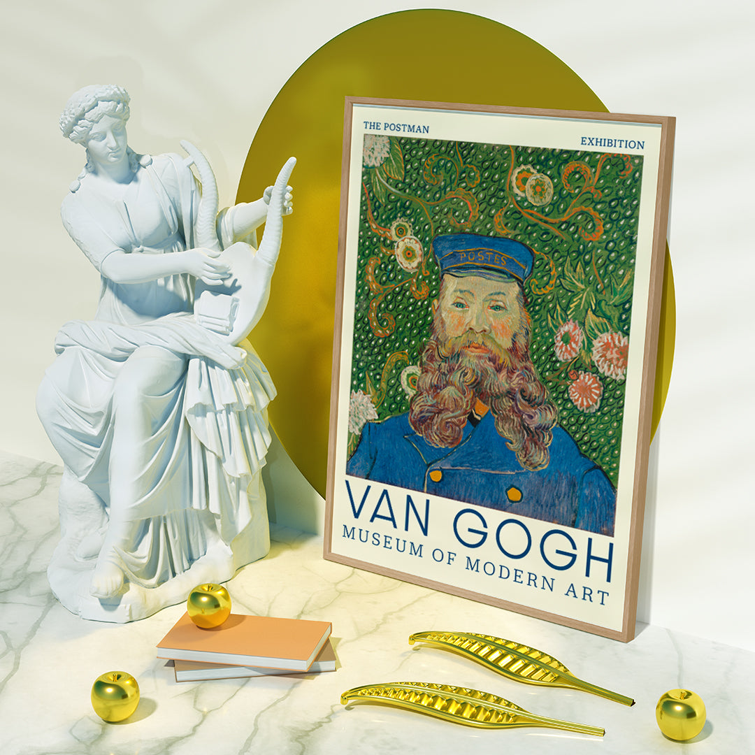 , framed and displayed in home decor