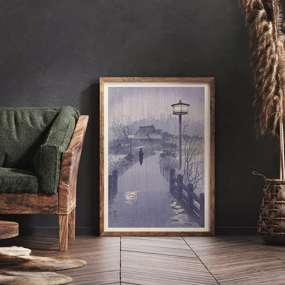 , framed and displayed in home decor